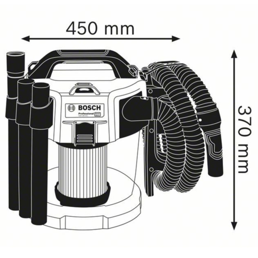 Bosch GAS 18V-10L støvsuger solo