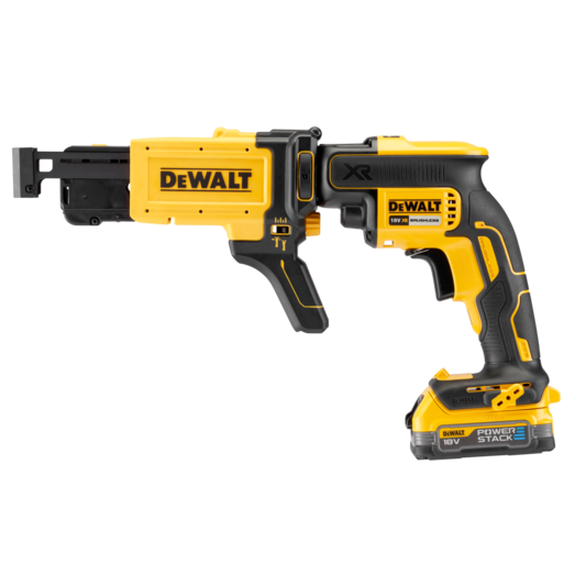 DeWALT DCF620E1K gipsskruemaskine med powerstack batteripakke