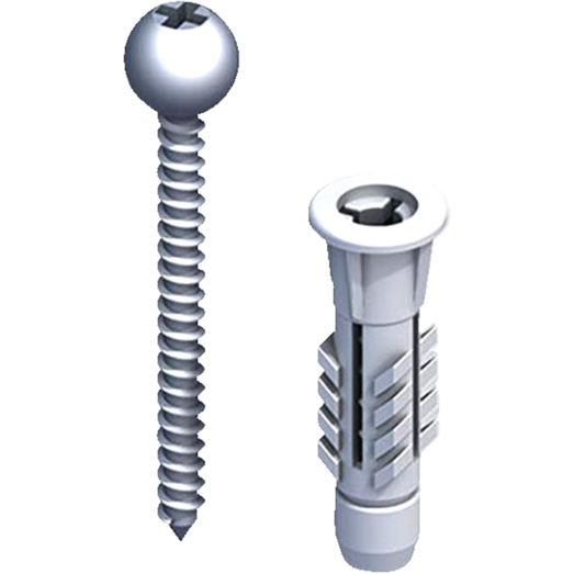 Roliba monteringsskruer 4x40 mm 5 stk