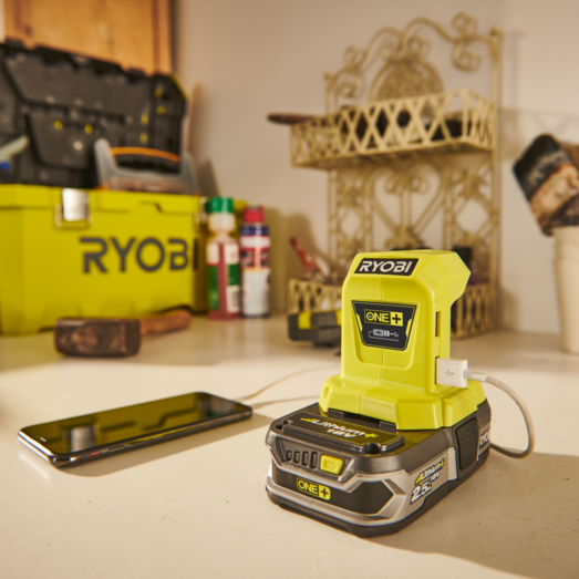 Ryobi USB-adapter 18V Solo