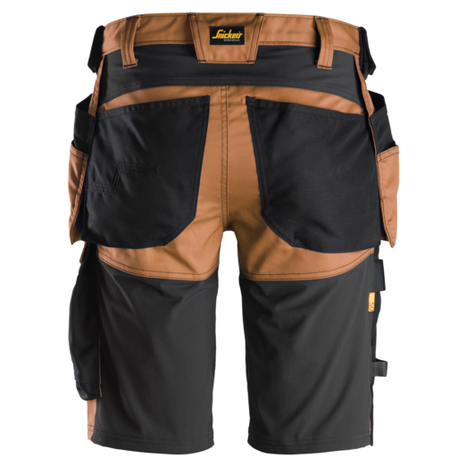 Snickers Workwear shorts brun/sort