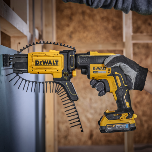 DeWALT DCF620E1K gipsskruemaskine med powerstack batteripakke