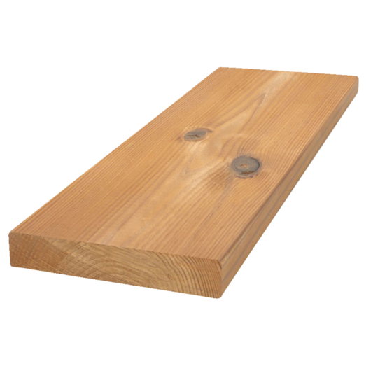 Thermowood terrassebrædder 26 x 117 mm glat/glat