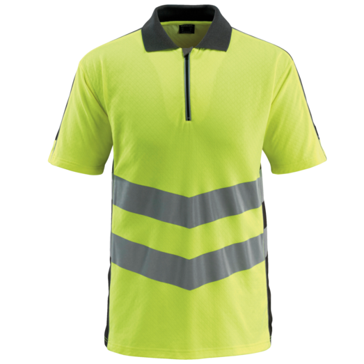 Mascot Murton Safe Supreme poloshirt hi-vis gul/sort