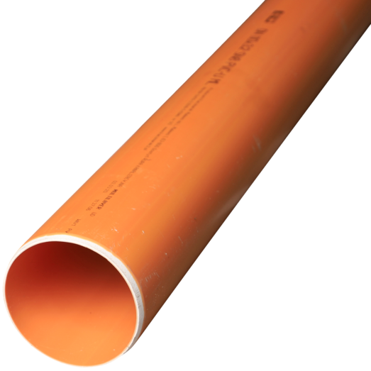 Kaczmarek PVC-U SN8 afløbsrør 110 x 3000 mm