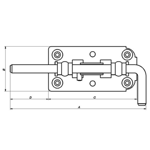 PN skudrigle 230 mm varmforz.