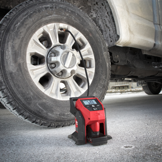 Milwaukee M12 BI 12V luftpumpe med autosluk