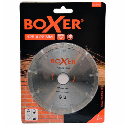 Boxer diamantskæreskive Ø125x22 mm