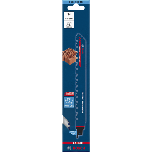 Bosch Expert S1543 HM hollow brick bajonetsavklinge hule mursten 300 mm