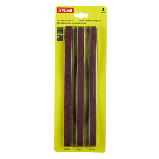 Ryobi RAKPFB03 slibebånd 13x457 mm K60-80-120 3 stk