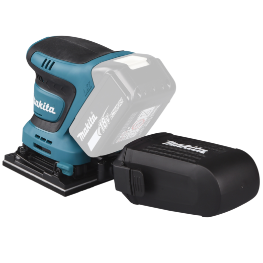 Makita DBO480Z rystepudser 18V LXT