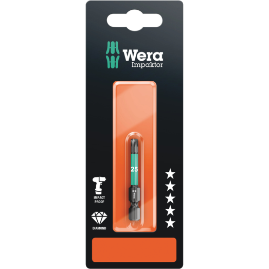 Wera 867/4 IMP DC SB Impaktor bits