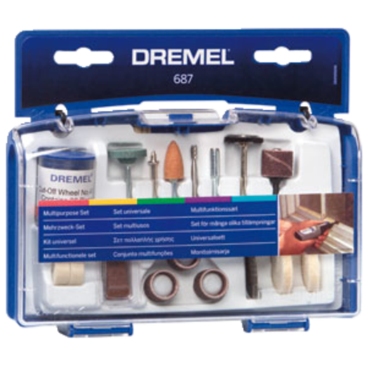 Dremel tilbehørssæt Multi 687 med 52 dele