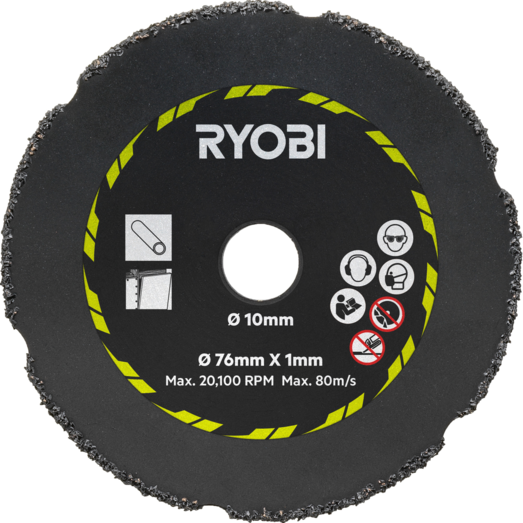 Ryobi RAKCOT03 skæreskiver til multisav Ø76 mm 3 stk.