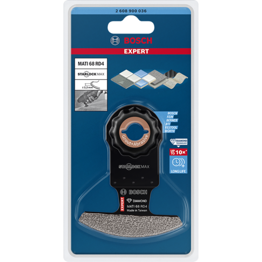 Bosch Expert Mati 68 RD4 diamant segment multicutterklinge 68x30 mm