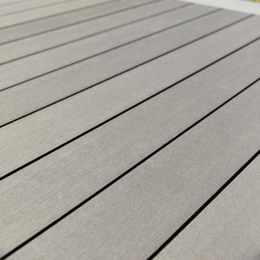 Wimex Fur Classic terrassebræt grå, 23 x 146 mm x 3,6 m