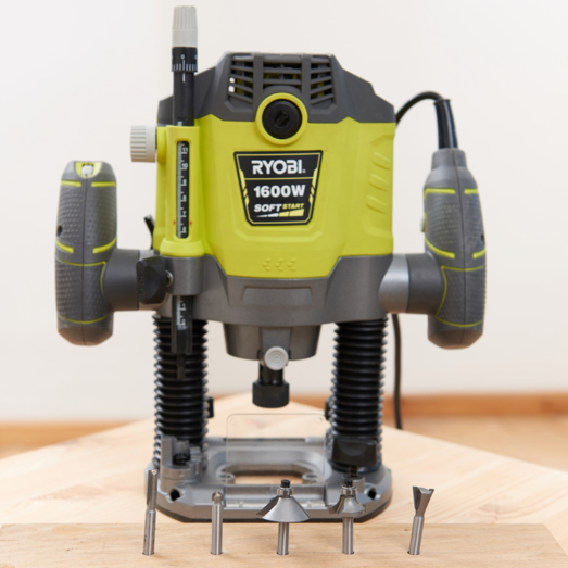 Ryobi RRT1600-K overfræser 1600 W