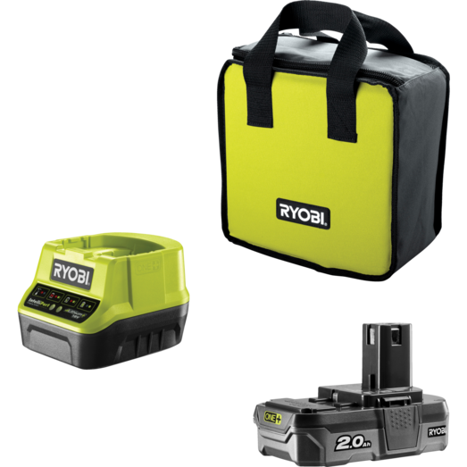 Ryobi R18DD7-220S bore-/skruemaskine 18V ONE+ 2x2,0 Ah