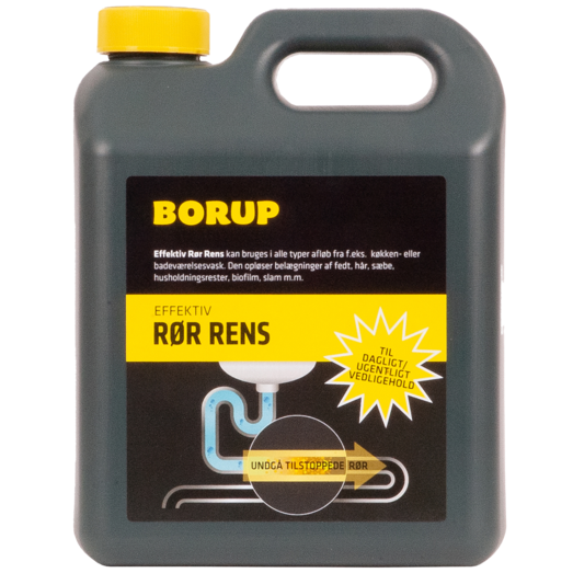 Borup effektiv rør rens 2,5 L