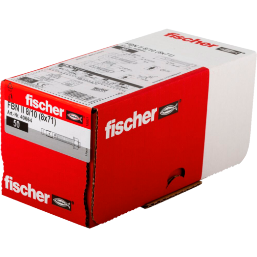 Fischer FBN II 8/10-71 betonanker 50 stk