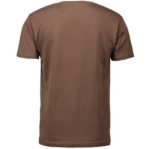 ID T-time herre t-shirt kortærmet mocca