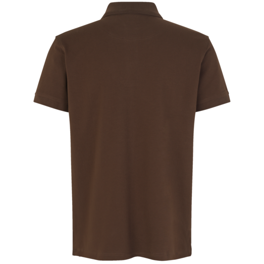 ID Stretch herre poloshirt mocca