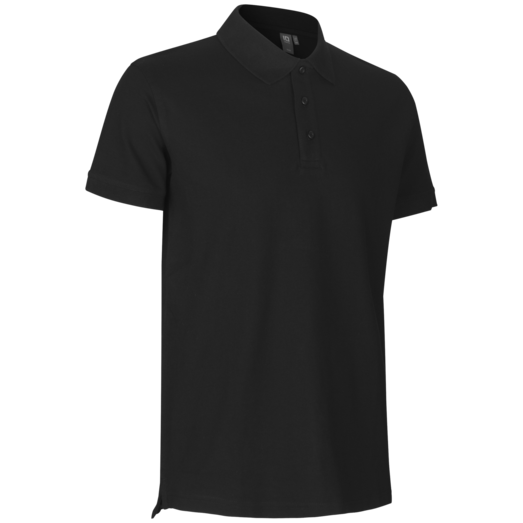 ID Stretch poloshirt sort