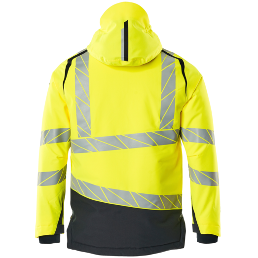 Mascot Accelerate Safe vinterjakke hi-vis gul/mørk marine