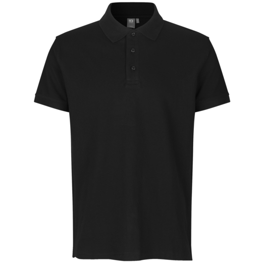 ID Stretch poloshirt sort