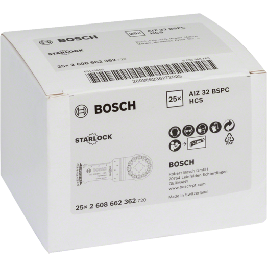 Bosch AIZ 32 BSPC-klinge til multicutter