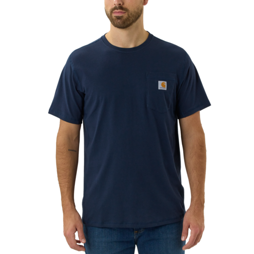 Carhartt Force Flex Pocket t-shirt navy