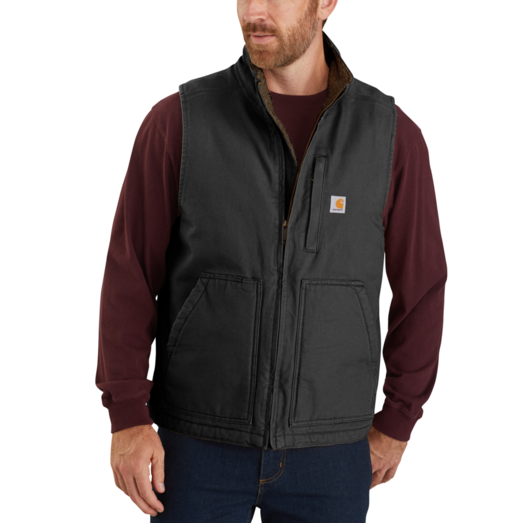 Carhartt Mock Neck vest sort