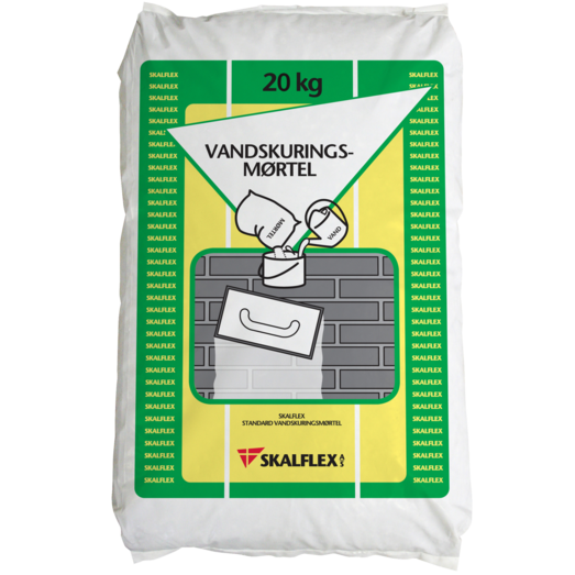 Skalflex vandskuringsmørtel 50/50/490 0-1 mm 20 kg