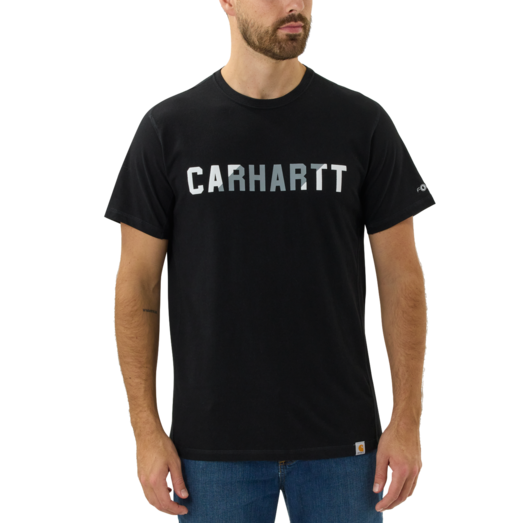 Carhartt Force Flex Block T-shirt med logo sort