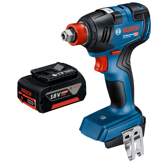 Bosch GDX 18V-200 kombislagnøgle inkl. GBA 4.0Ah batteri