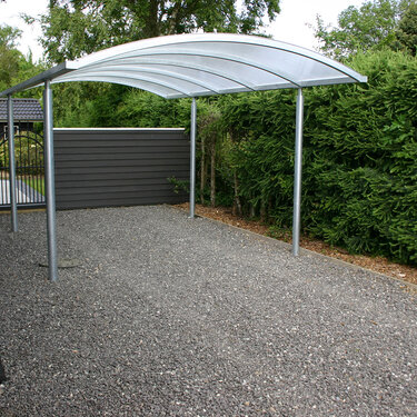 enkelt stålcarport