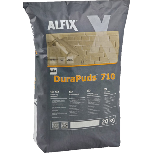 ALFIX, Durapuds 710 fiberpuds, 20 kg, hvid
