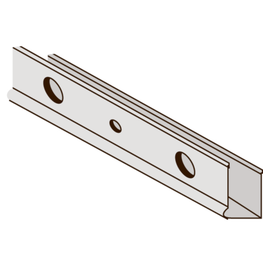 Knauf kantskinne KS13 3000x13 mm