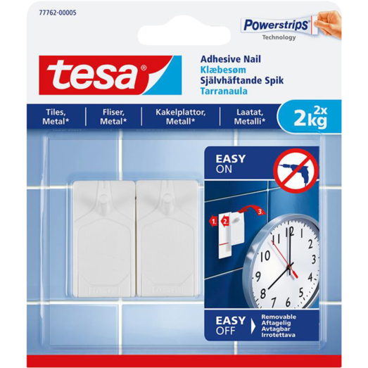 Tesa® Klæbesøm til fliser og metal (2 kg) - 2-pk