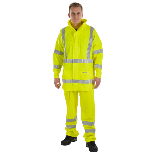 Ocean Comfort Light regnjakke hi-vis gul