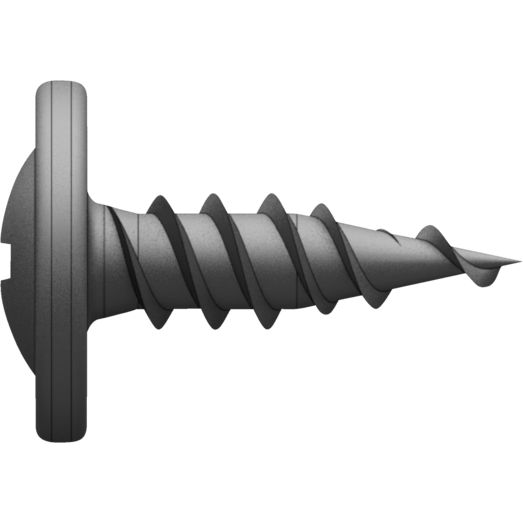 Spit P-Screw SS profilsamleskrue 4,2x13 mm PH2 forzinket sort 1000 stk