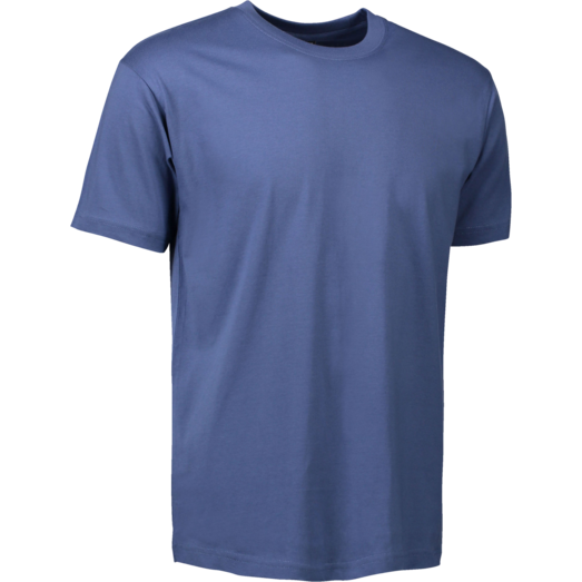 ID T-time herre t-shirt kortærmet indigo