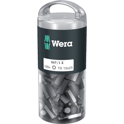 Wera 867/1Z DIY-Boks TX 15x25 mm 100 stk