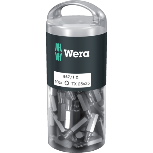 Wera 867/1Z DIY-Boks TX 25x25 mm 100 stk