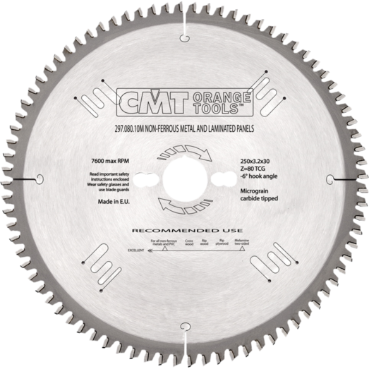 CMT savklinge 216x2,8x30 mm. Z64 NE neg.