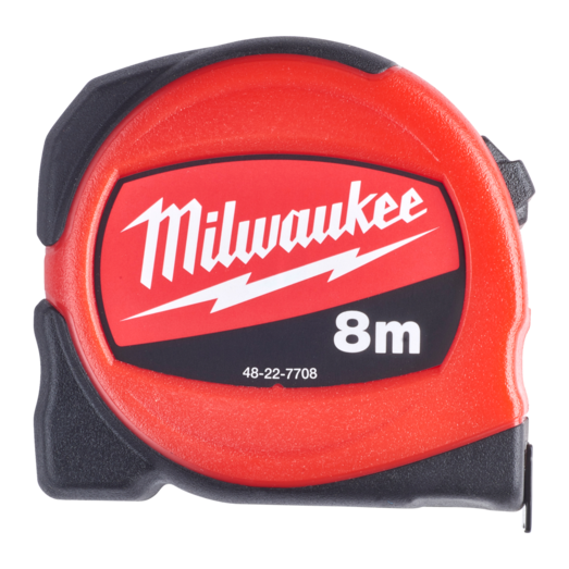 Milwaukee S8/25 mm slimline målebånd 8 m