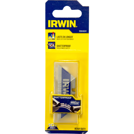 Irwin trapex knivblad bimetal 10/pk