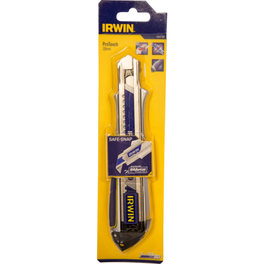 Irwin protouch knæk-af kniv 18 mm m/låseskrue