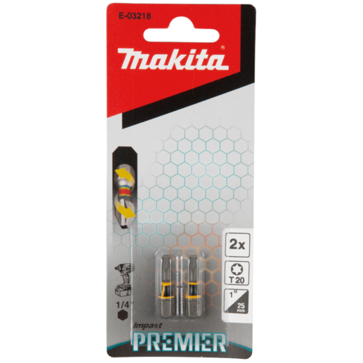 Makita bit impact premier T20 25 mm