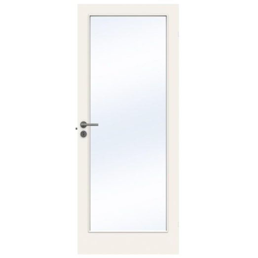 Swedoor stable GW1 indvendig dør 825x2040 mm glas hvid